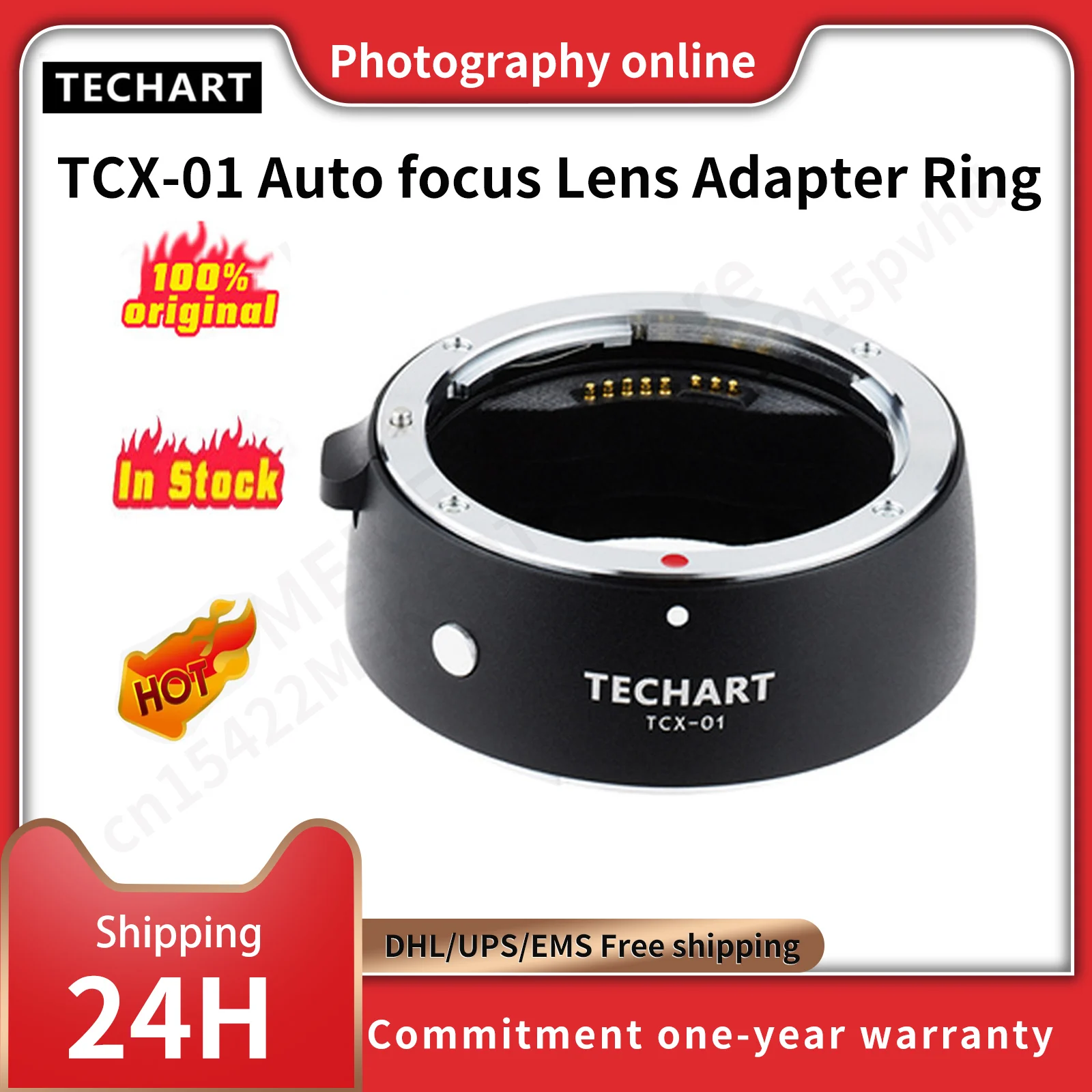 値引き】TECHAR TCX-01 （EOS→XCD）電子マウントアダプター 