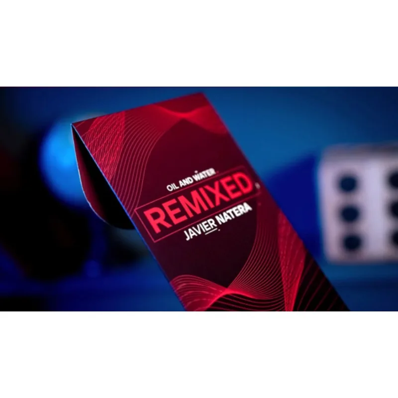 Javier Natera’s Remixed Gimmicks Oil and Water Close Up Magic Tricks Illusions Professional Magician Street Mentalism Magia Prop