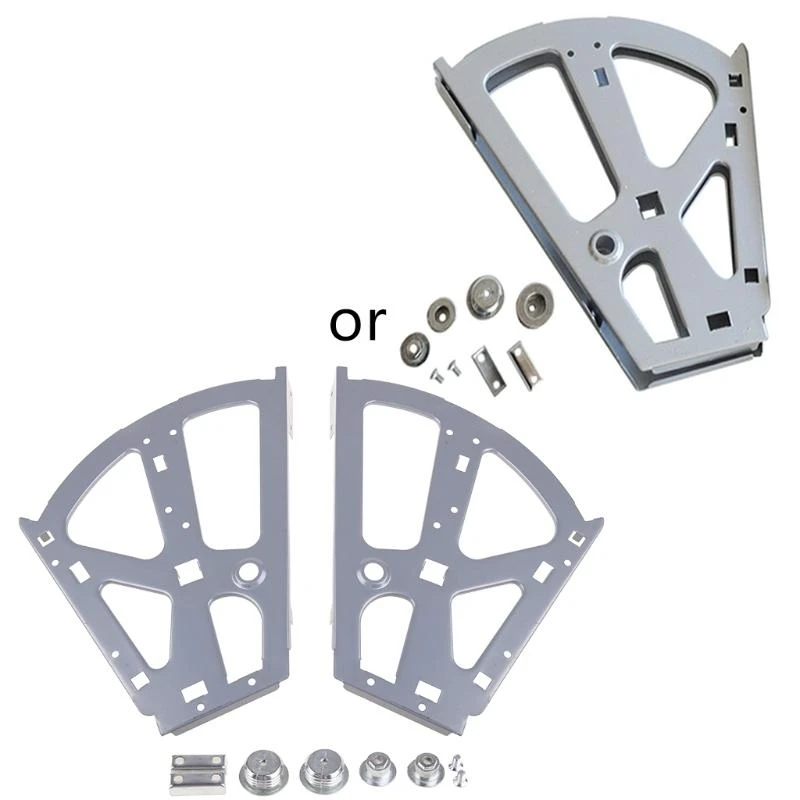 581E 1 Pair Shoes Cabinet Hinges Frame Fittings Stainless Steel Furniture Hinge
