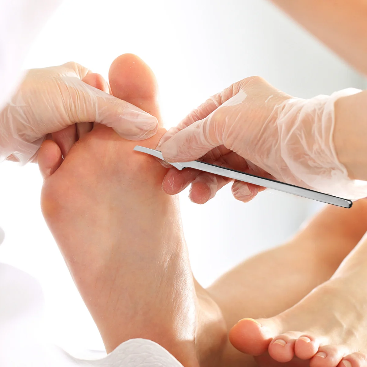 3Pcs Foot Dead Skin Scraper Pedicure Tool Premium Callus Remover Cuticle Shaver Professional Home Foot Care Tool Smooth Callous