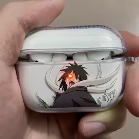 Naruto Headset Case for Apple Airpods 1 2 3Pro Case Anime Transparent Eva Earphone Protective Cases Accessories Headphone Box