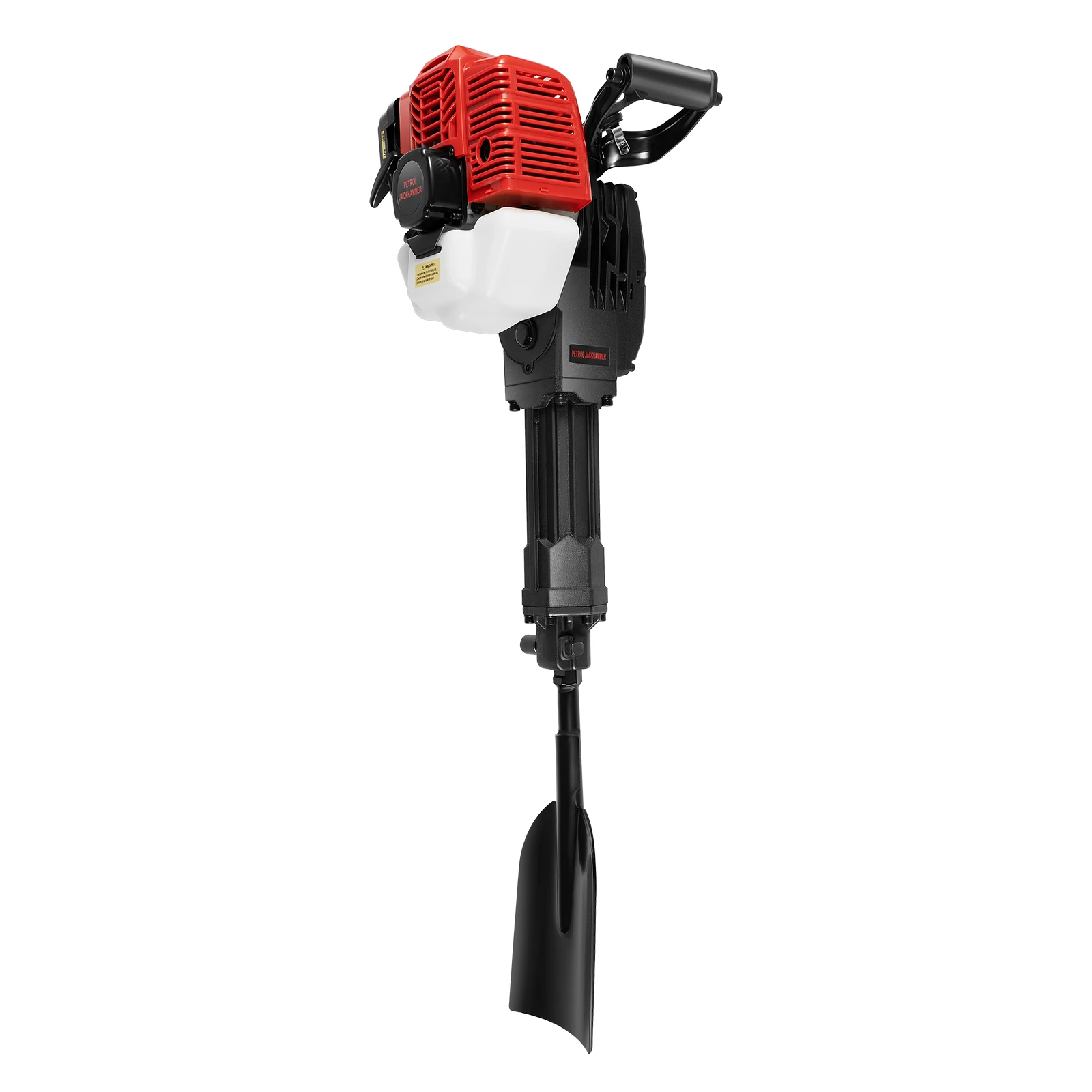 Gasoline Tree Digger 52CC 1900W 2-Stroke Garden Tree Digging Machine 1500BPM for Soil Pit Digging and Root Cutting