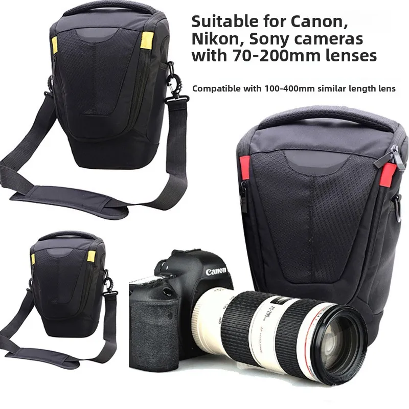 Large  Camera Bag Suitable for  DSLR Photography Bag 70200 1004006D5D5D35D4 Nylon Material Casual Style Single S...
