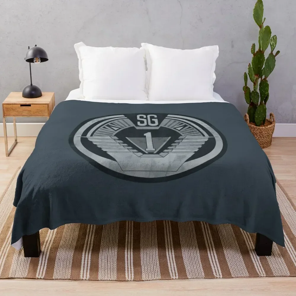 

Stargate SGI Throw Blanket Polar Multi-Purpose Plaid Bed Blankets