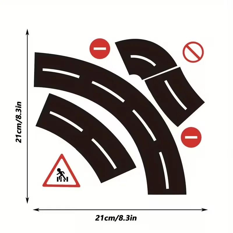 Klettband für Autobahnen, Kreatives Verkehrs- und Parkplatzmarkierungsband, Kunst-DIY-Bastelband, Aufkleber – Detail 5