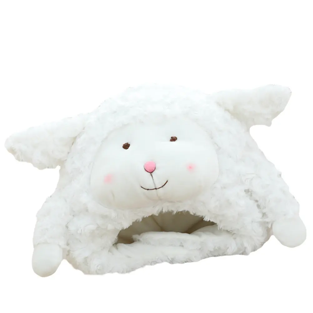 

1Pcs Decorative Sheep Hat Comfortable Headdress Party Photo Prop Kids Halloween Creative Headgear Adjustable Performance Cap