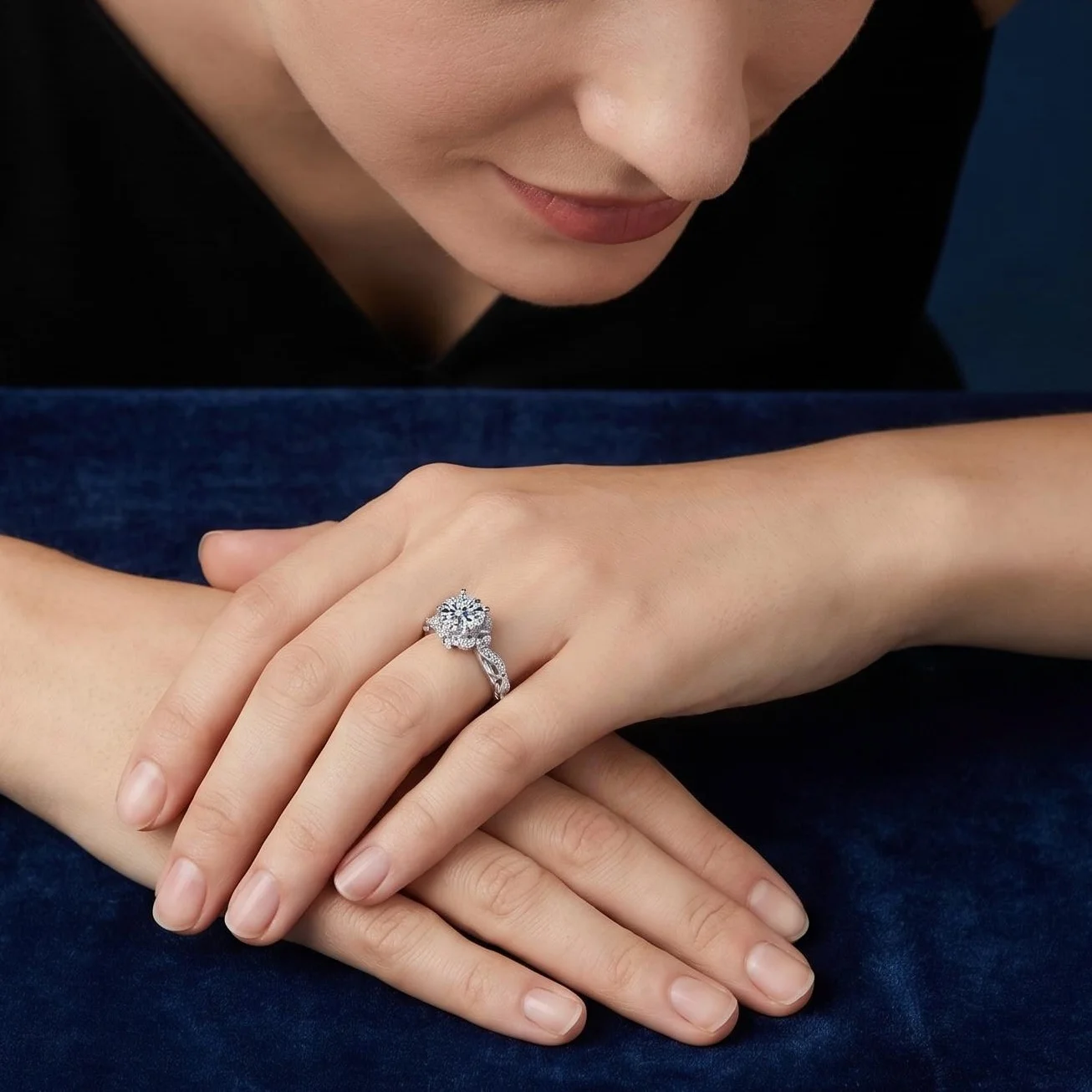 Luxury 925 Sterling Silver Ring High Quality Simple for Women Wedding Jewelry Engagement Charm Fashion Party Gifts Ring