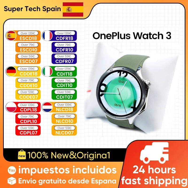 Immagine di OnePlus Watch 3, CHE PREZZO! Su AliExpress risparmi il 35%