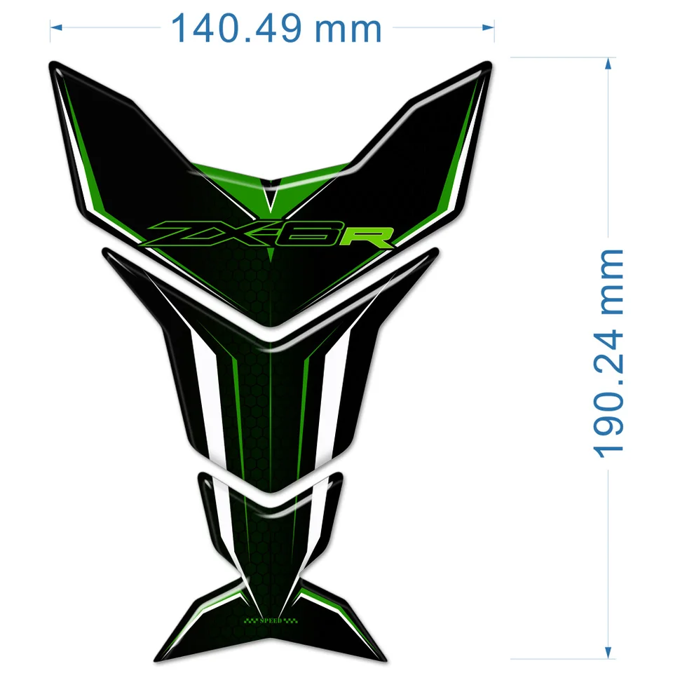 カワサキ Ninja ZX-6R用ステッカー 2枚セット