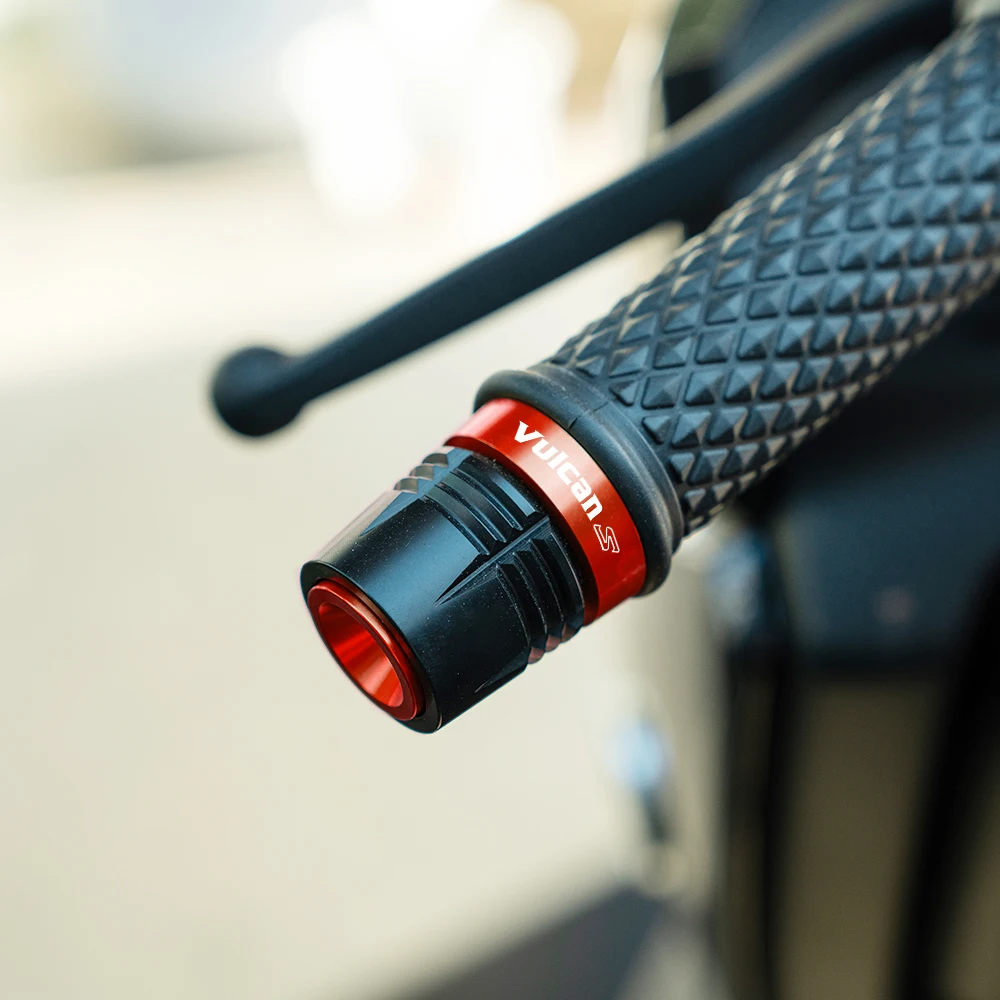 لكاواساكي فولكان S 650 فولكان s650 VN650 2015-2021 2022 2023 2024 2025 دراجة نارية المقود القبضات بار ينتهي غطاء التوصيل المنزلق