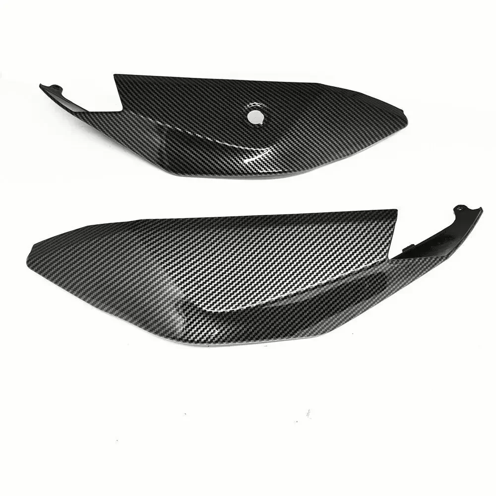 هيدرو انخفض ألياف الكربون إنهاء الذيل الخلفي غطاء مقعد جانبي هدية لكاواساكي ZX-10R 2021 2022 ZX10R