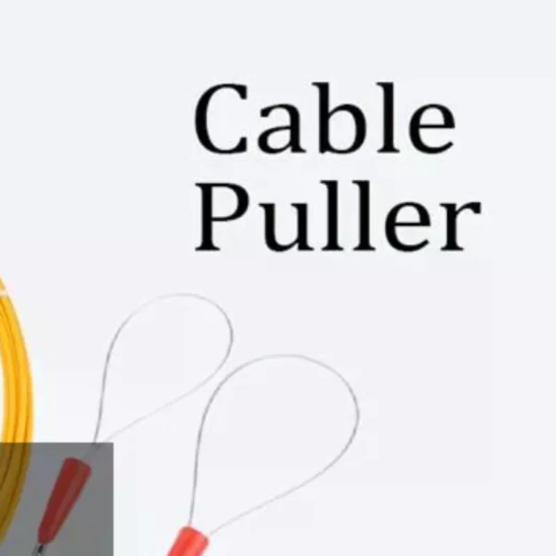Non-Conductive Fiberglass Cable Puller 3mm 10M 1Set Fish Tape Guide Device for Home Office Electrical Wiring Upgrade