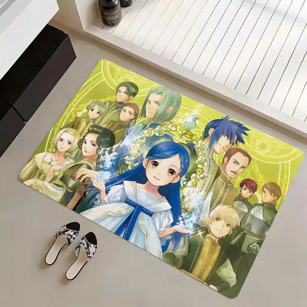 Floor Mat Diatomite Bath Mat, Quick Dry, Absorbent, Multi-Scene Mat Anime A-ASCENDANCE OF A BOOKWORMS
