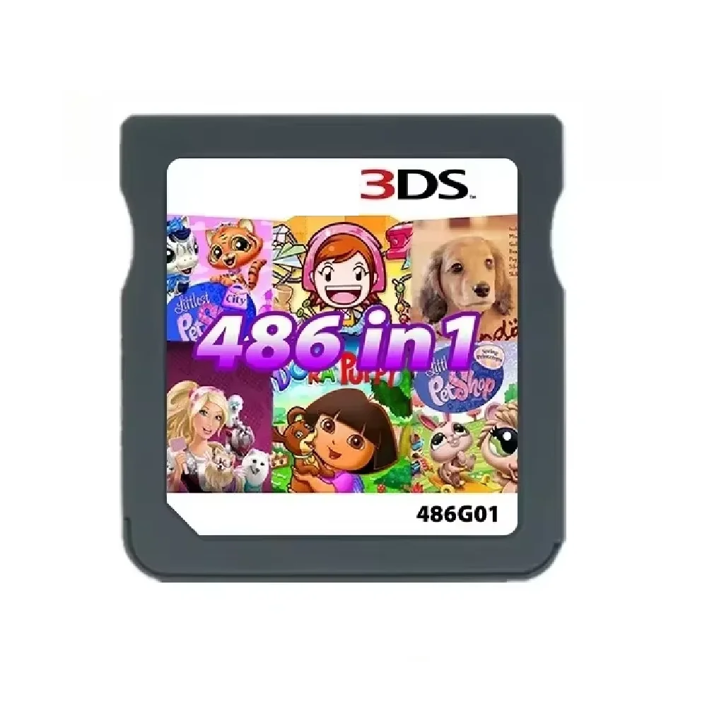 NDS 3DS Game Card DS 486in1.482in1 4300in1 500in1 520in1 23in1 New Version NDS English  Game Card