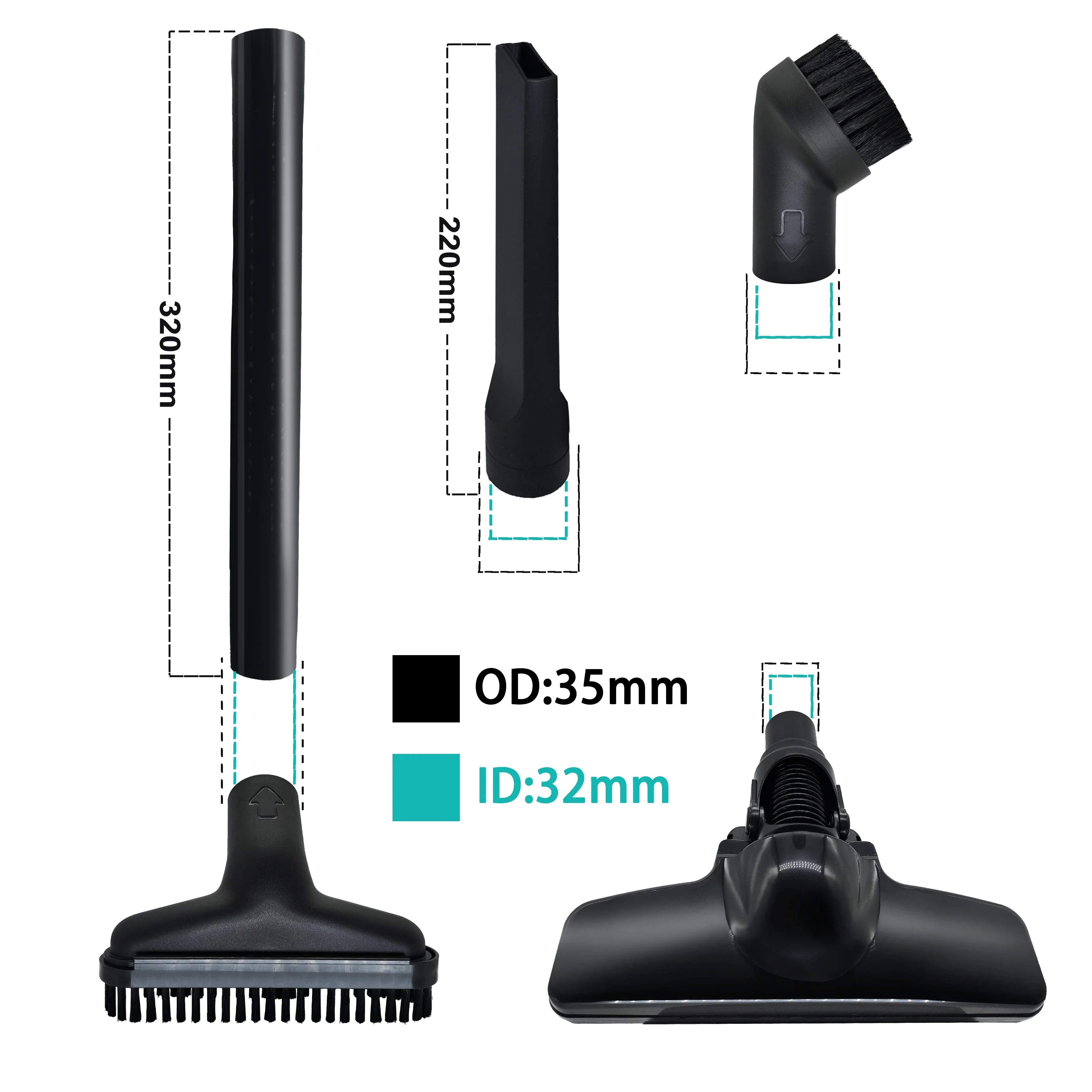Imagem -06 - Aspirador de Mão sem Fio com Bateria Makita 18v Portátil para Piso Industrial Construção Carpete Carro Pet Cabelo Limpeza