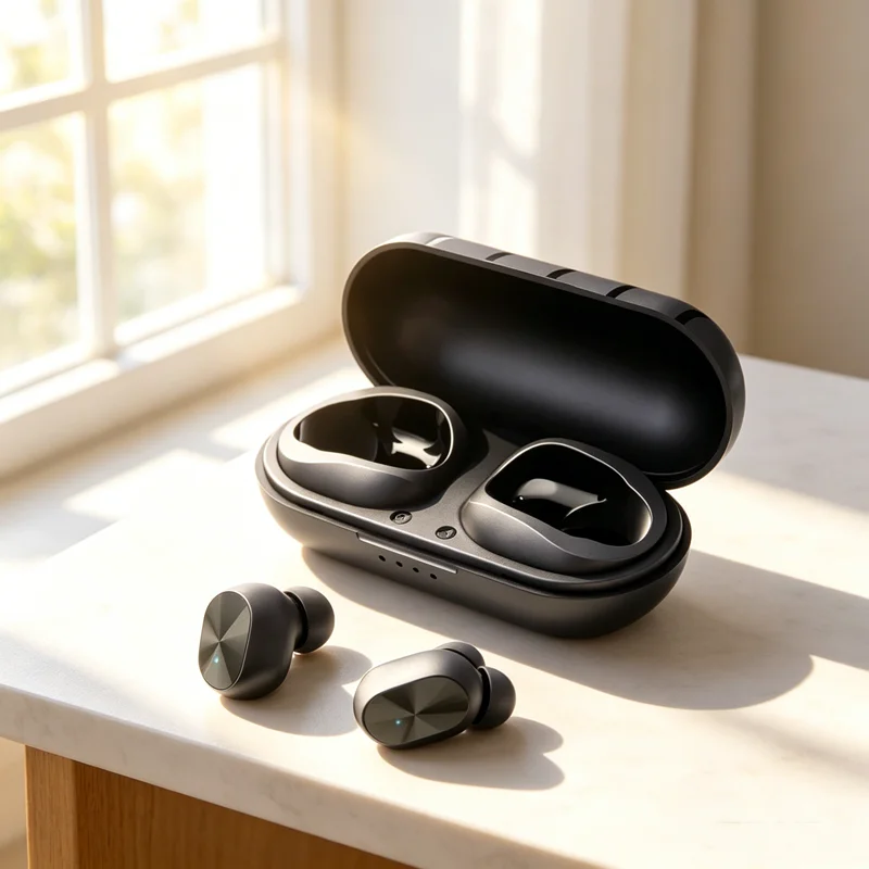 Fones de ouvido sem fio TWS originais com microfone Fone Bluetooth Fones de ouvido esportivos para corrida para todos os smartphones