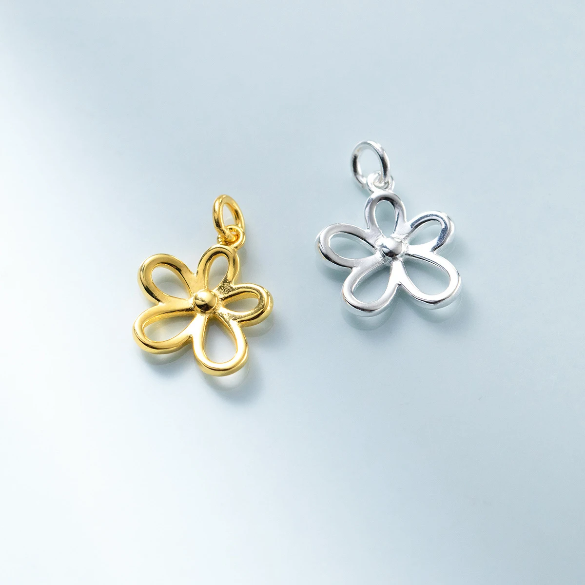 925 Sterling Silber Hohlblumen – Jewelry Making In La Bewertung und Preis