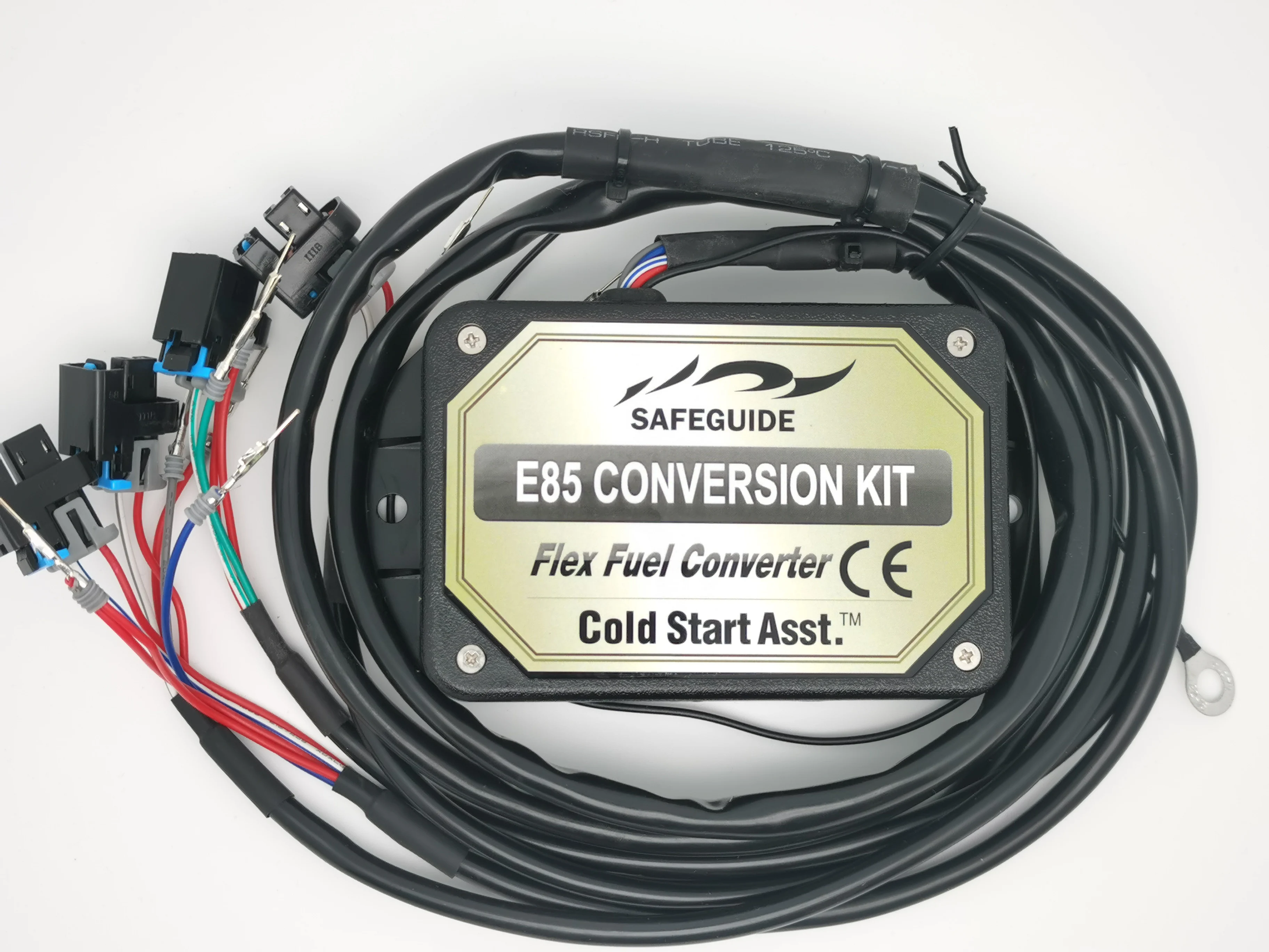 E85 Conversion Kit for 4Cyl/6Cyl Vehicles - Plug-and-Play, Cold Engine Starting Asst, Smart Temperature Sensor Included