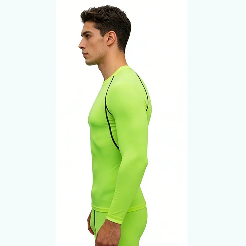 Camiseta de compresión MMA de secado rápido para hombre, Top deportivo elástico para correr, camiseta de entrenamiento cómoda y transpirable para gimnasio