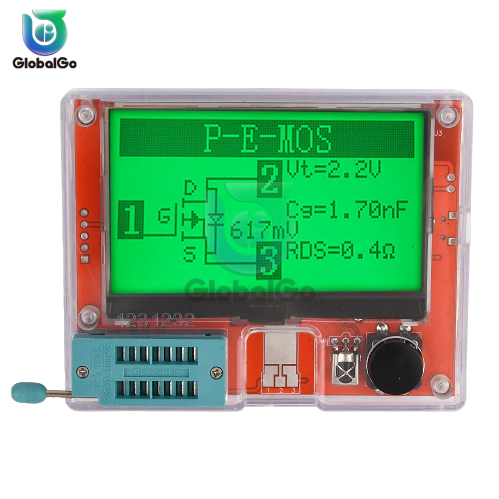 LCR-T10H Multifunctional Digital Transistor Tester TFT Diode Triode Capacitance Capacitor Resistor Tester Multimeter