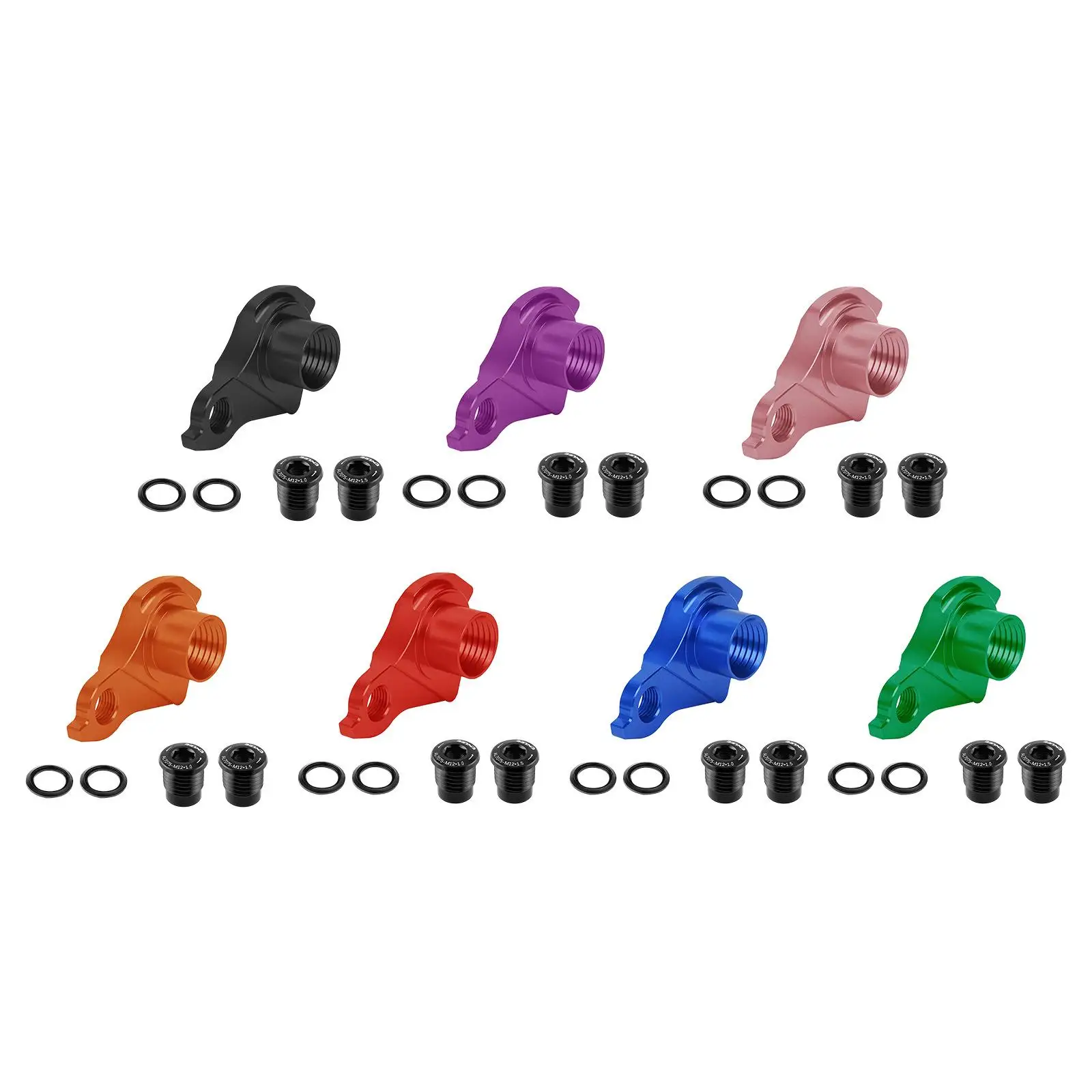 شماعة Derailleur الخلفية للدراجة الجبلية من سبائك الألومنيوم، ملحقات تروس بديلة سهلة التركيب لإصلاح الدراجات