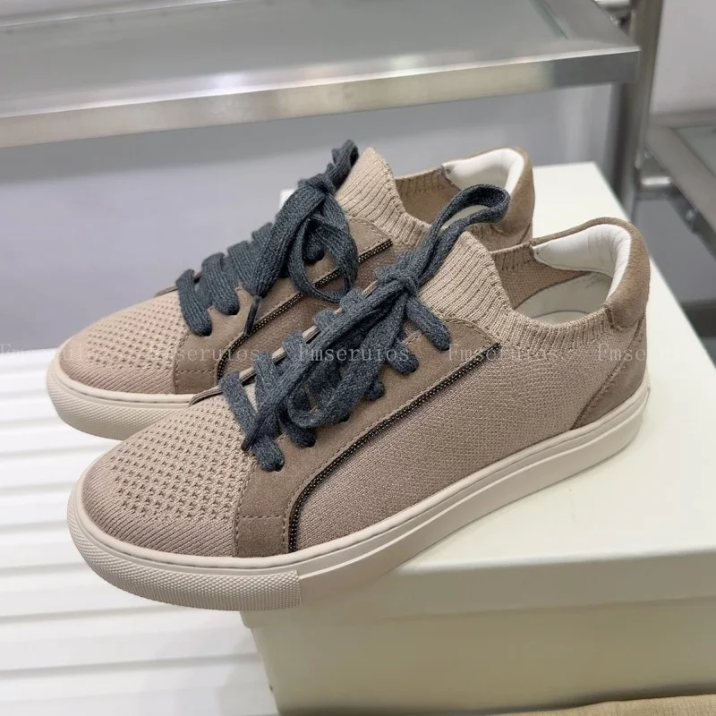 

Новая модная женская повседневная обувь, кроссовки высокого качества на плоской подошве с круглым носком на шнуровке, женская дышащая удобная простая мягкая прогулочная обувь