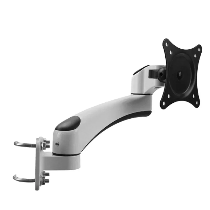 

Computer monitor cantilever wall-mounted bracket, non-punching hoop clamping rotating telescopic FE111B