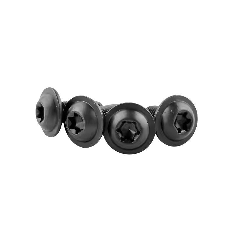 304 Torx Screw M4 M5 M6 M8 Stainless Steel Black Colour torx Washer Head Screw for Motorcycle Scooter ATV Moped Plastic Cover