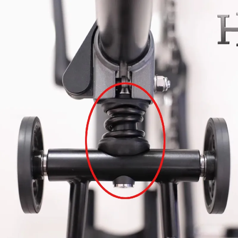 Unionjack titanium Damper Pline Tline for Brompton Ultralight Shock Absorption