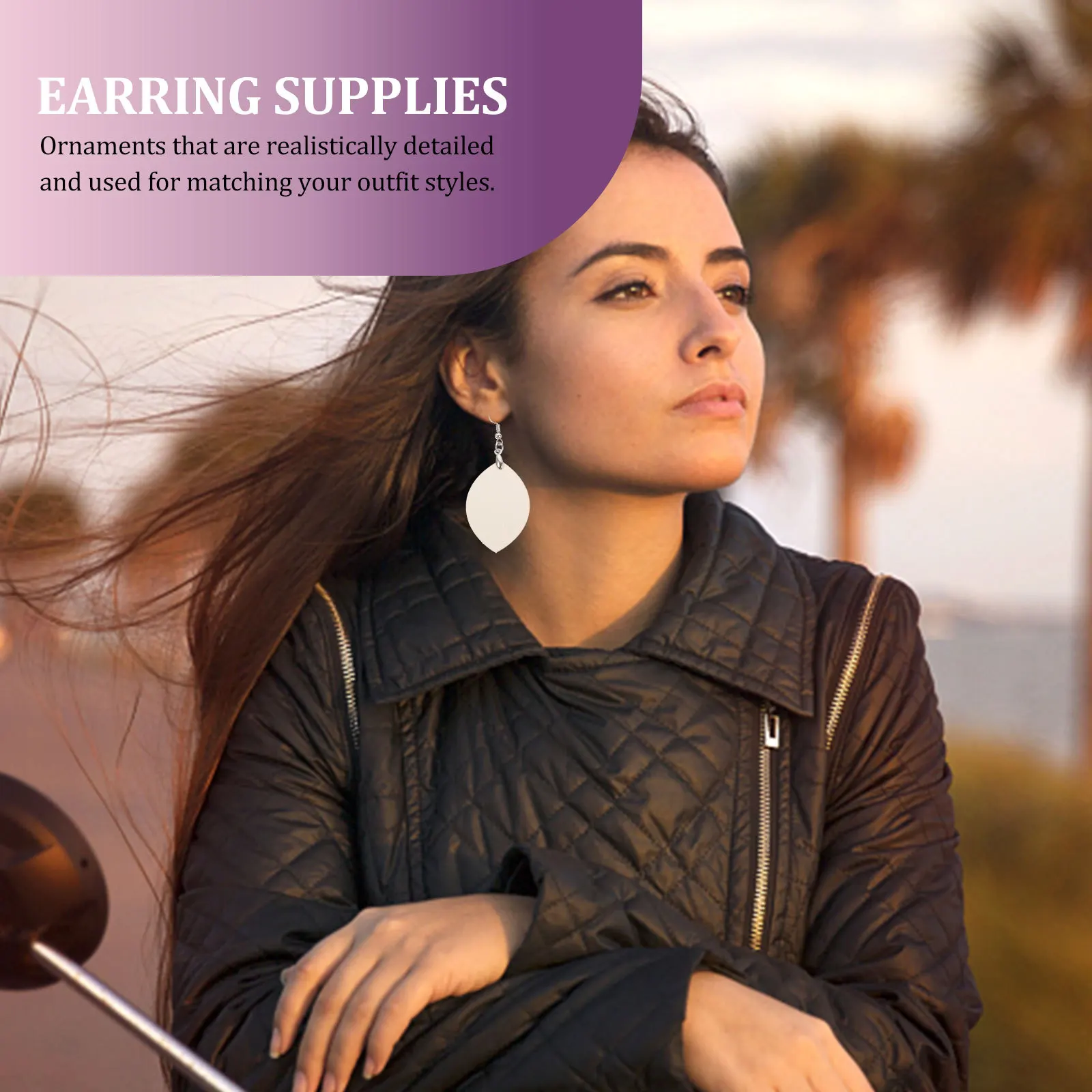 

24Pcs Earring Pendants Sublimation Blanks DIY Craft Jewelry Accessories Teardrop Earrings Handmade Blanks for Jewelry Making