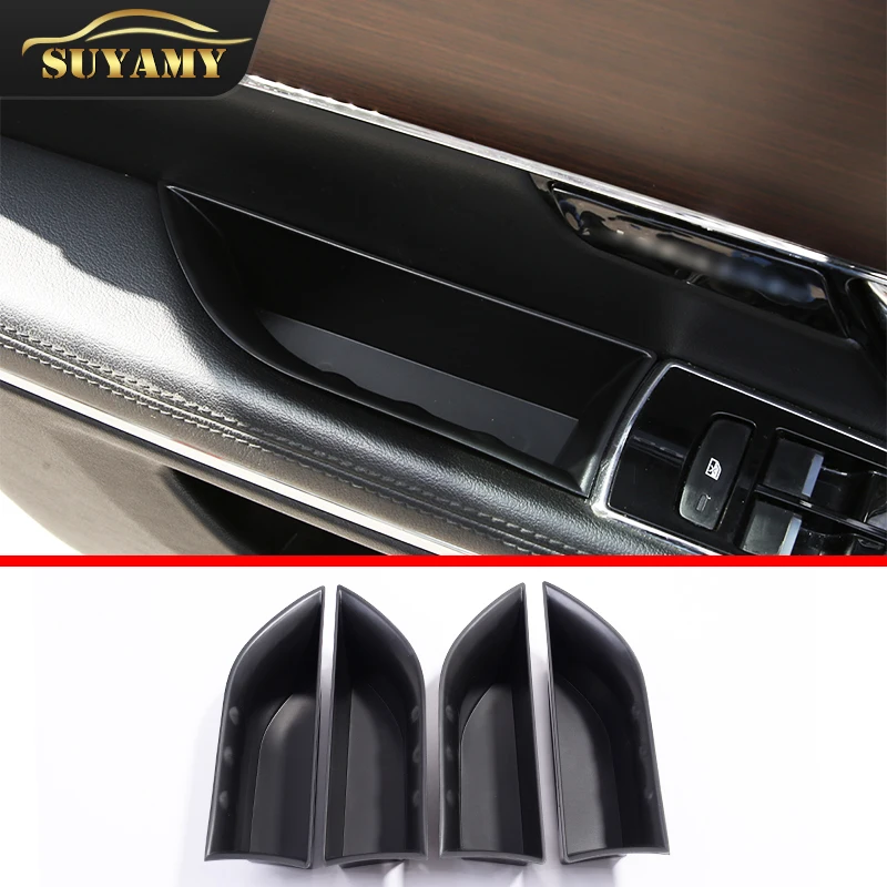 

Dedicated Door Storage Box Door Handle Modified Storage Box For Jaguar XF XJL 2008-2019 Car Interior Organize Box Accessories