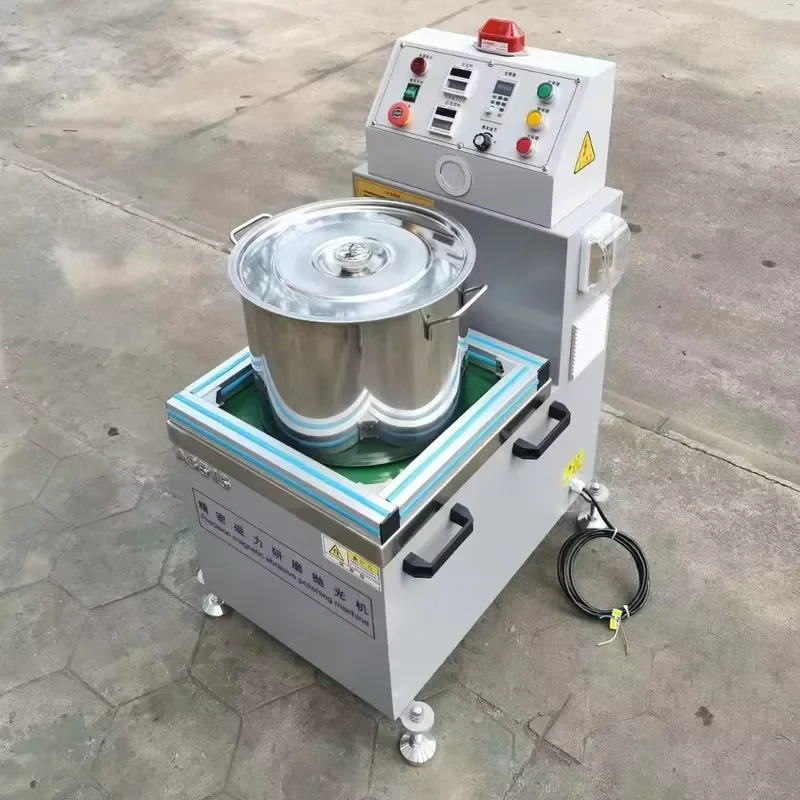 High Efficiency Precision Magnetic Polishing Machine for Metal Deburring Polishing and Finishing Waterproof Type