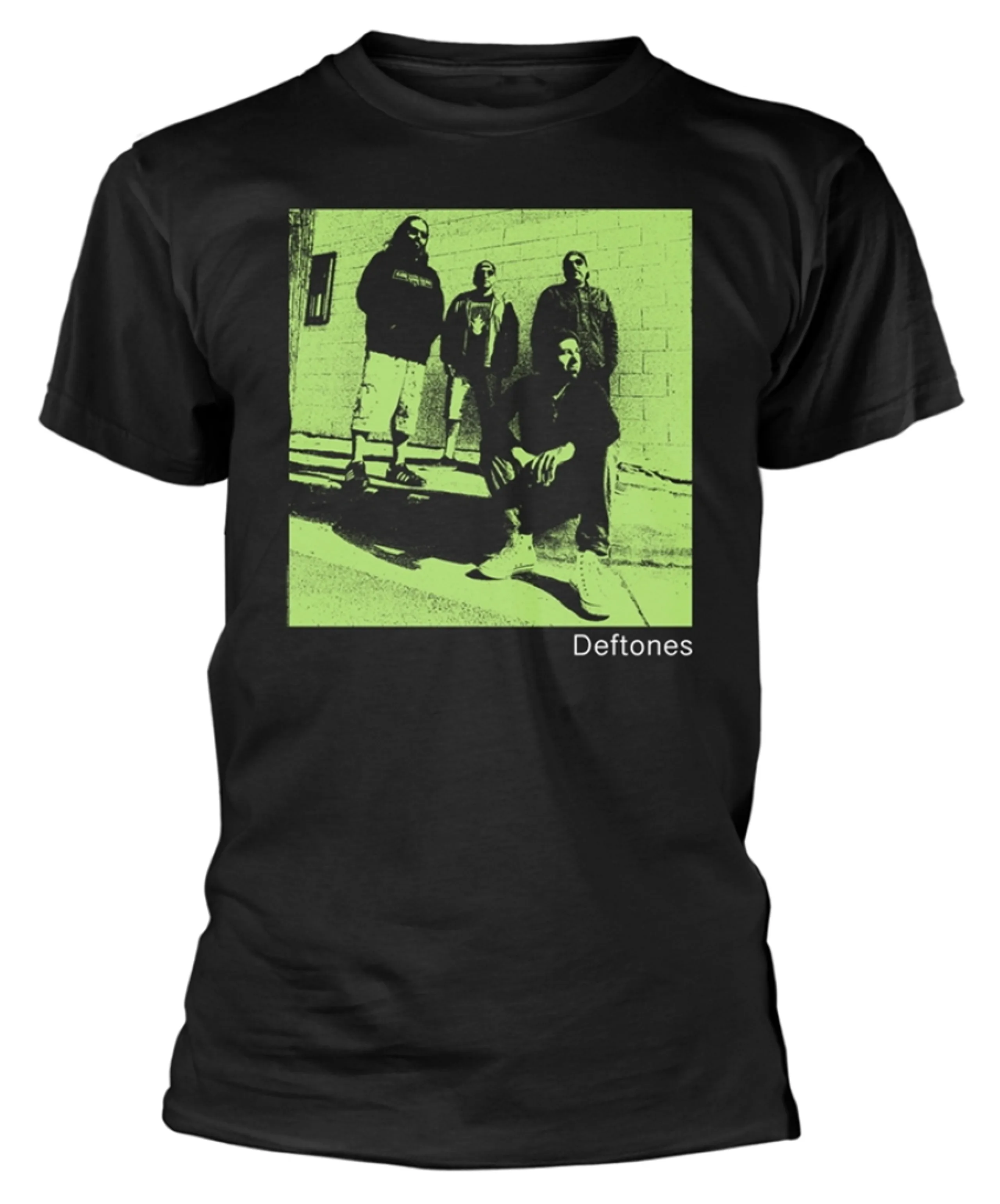 

Deftones'Green 'Peripheral Clothing Pattern Printing Летние элитные брендовые хлопковые мужские и женские футболки с короткими рукавами