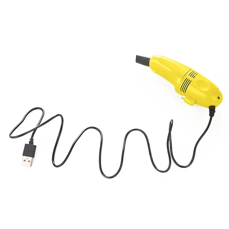 M2EE Mini Handheld USB Keyboard Cleaner pratico tastiera Computer Cleaner per capelli Confettis briciole polvere piccole particelle