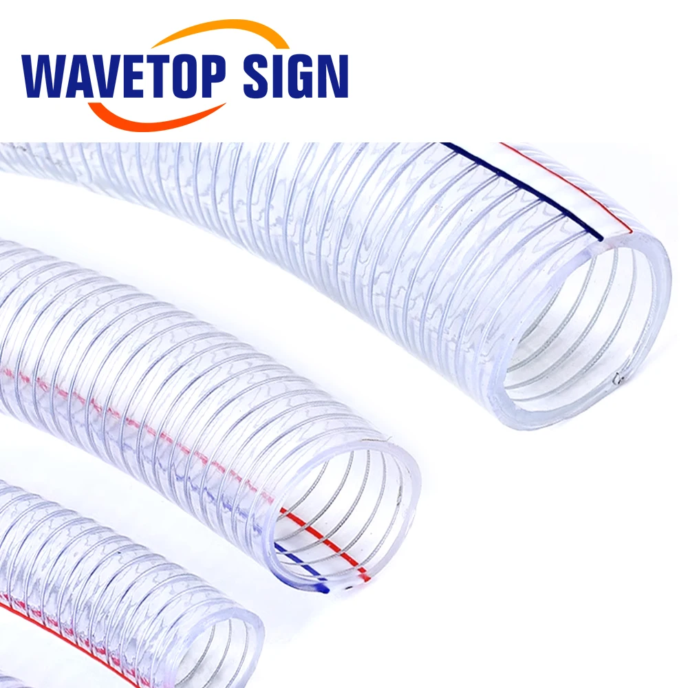 SignkoRay PVC Steel Wire Hose Plastic Pipe For Vacuum Adsorption Platform
