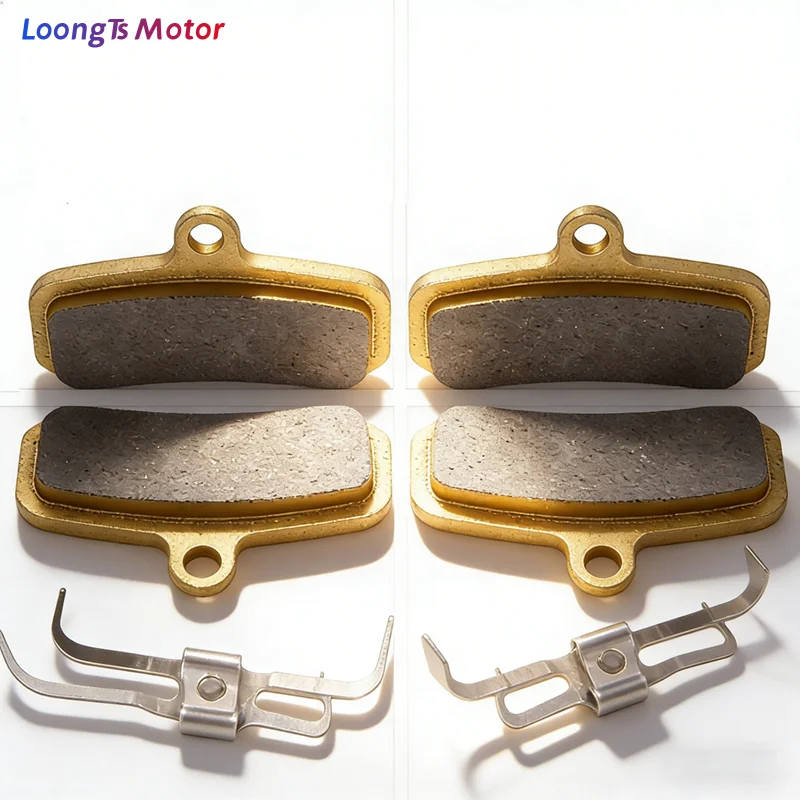 Motorcycle 4-Pack Front and Rear Disc Brake Pads Fit for Sur-Ron Light Bee X & Talaria Bike Sting Electric Off-Road Motorbikes