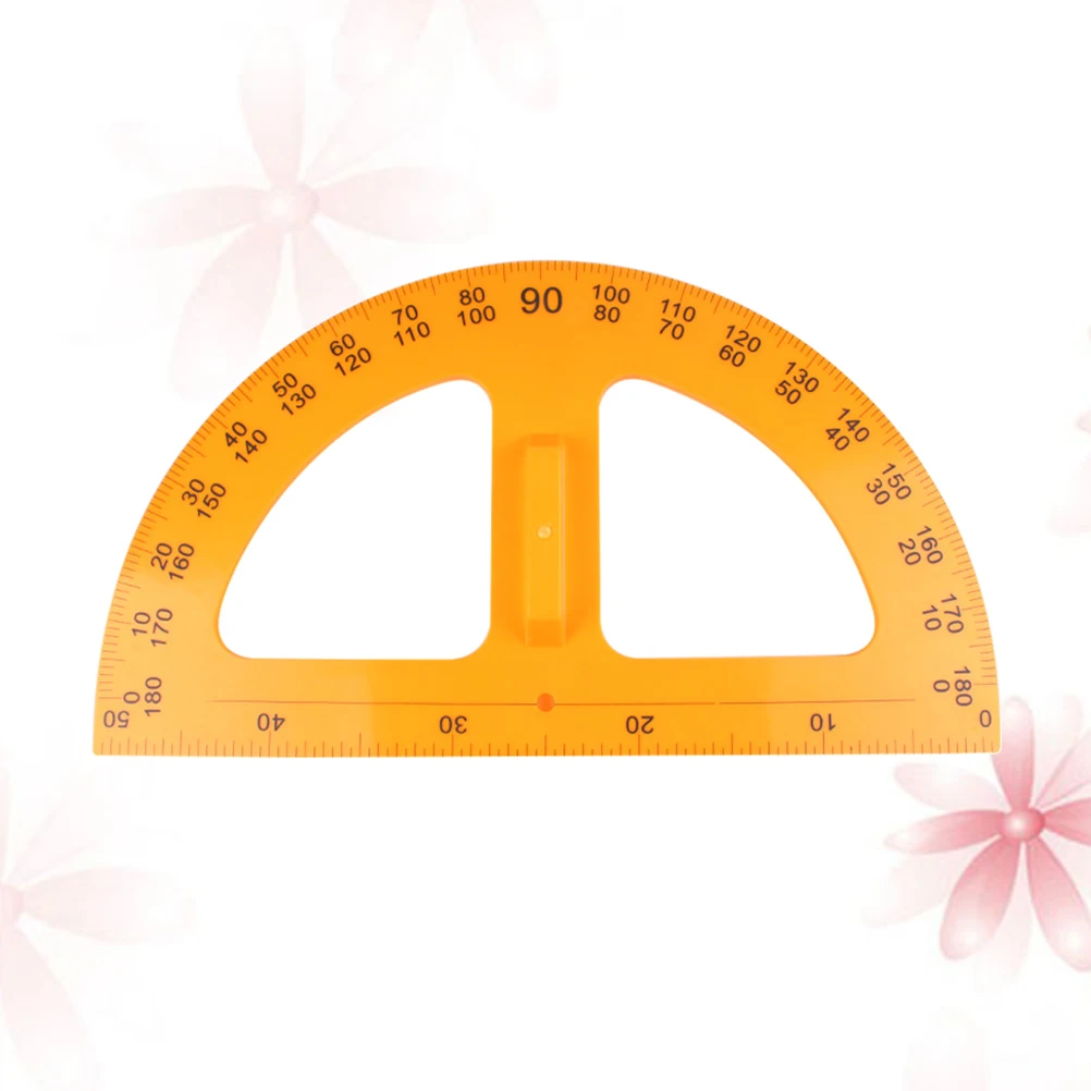 Protractor Teaching Aids Tool Drafting Tools Precision Geometry Ruler School Stationery