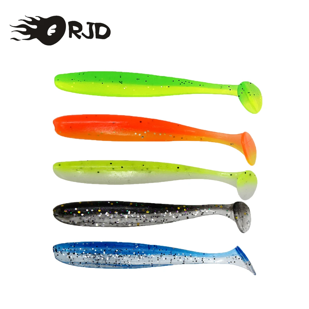 

ORJD Jigging Wobblers Silicone Fishing Lure 1.2g-9.5g Shad T-tail Soft Swimbait Aritificial Baits Bass Pike Fishing Tackle