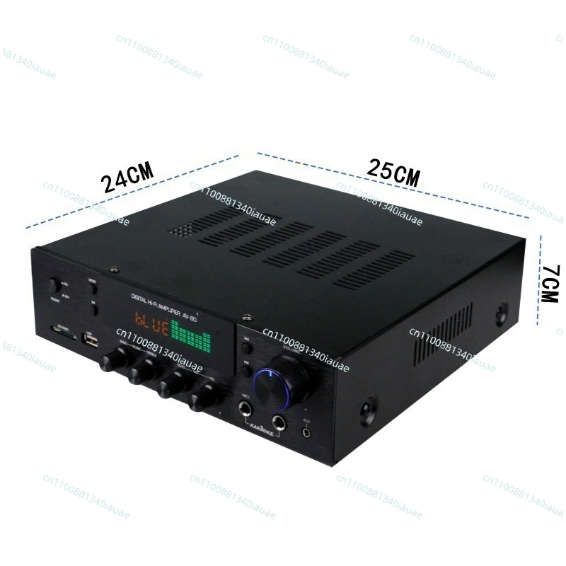 

Караоке-усилитель мощности Huanniu с дистанционным управлением, Bluetooth и слотом для карт памяти