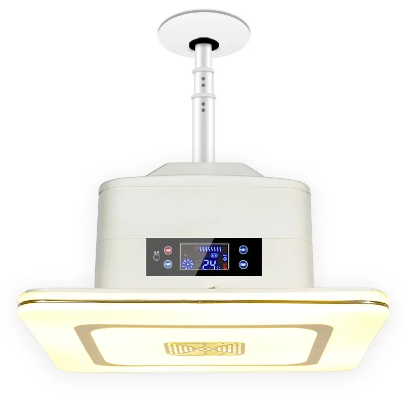 Mahjong machine chess and card room smoking lamp air purifier chandelier dining room living room lifting chandelier smoking