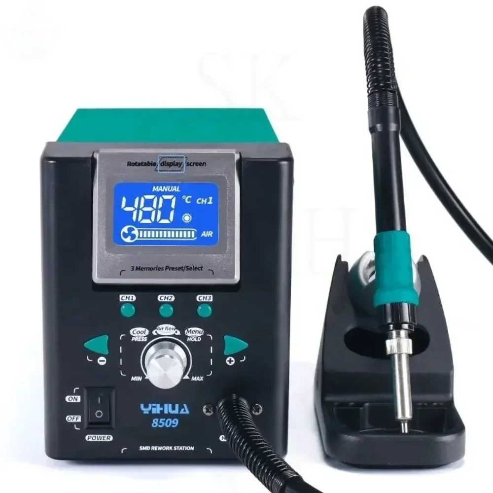 YIHUA 8509-I Precision Digital Display Hot Air gu BGA Desoldering Station For PCB Board IC Chip Removal Welding Repair Tool