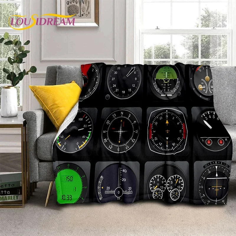 3D car Dashboard machine control screen racing soft flannel blanket for bedroom sofa, throw blanket for outdoor leisure nap