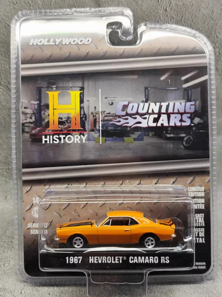 

Greenlight Decast 1:64 Scale 1967 Camaro RS Muscle Alloy Car Model Collection Souvenir Ornaments Vehicle Toy Gift