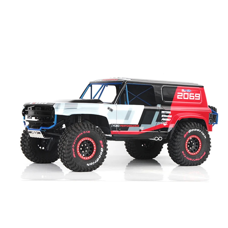 1pcs Metal Pipe Rack Spare Tire Rack for 1/10 RC Crawler Car Traxxas TRX4 BRONCO Baja1000 Accessories