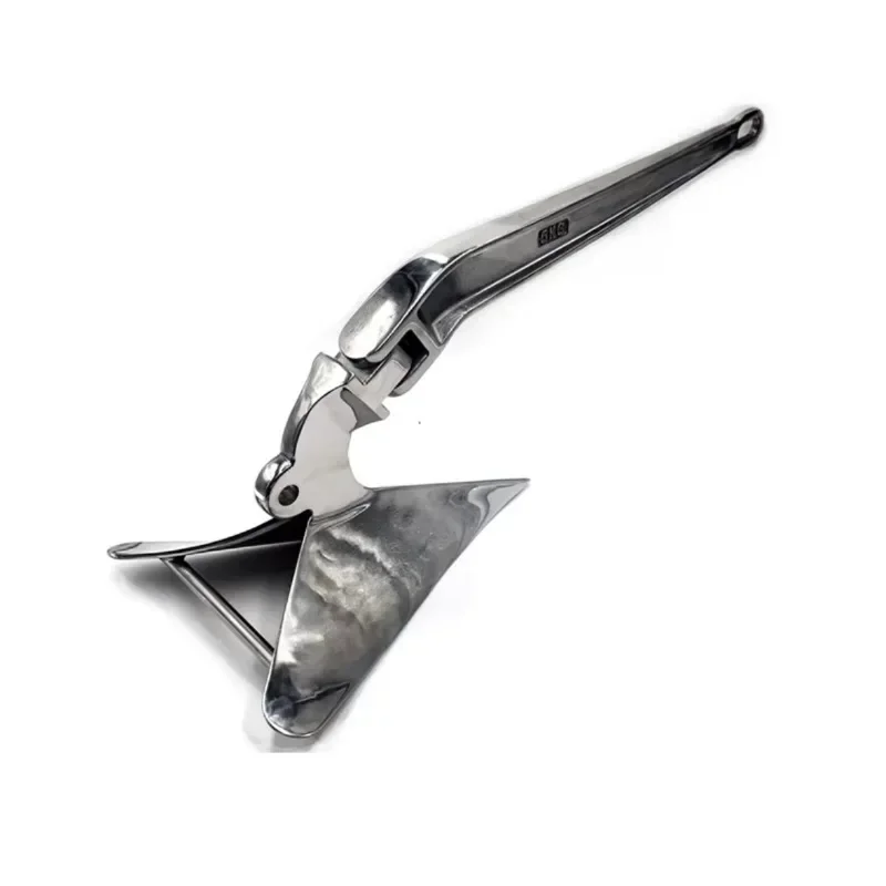 

5KG 316 Stainless Steel Plough Anchor High Mirror Polished Plow Anchor