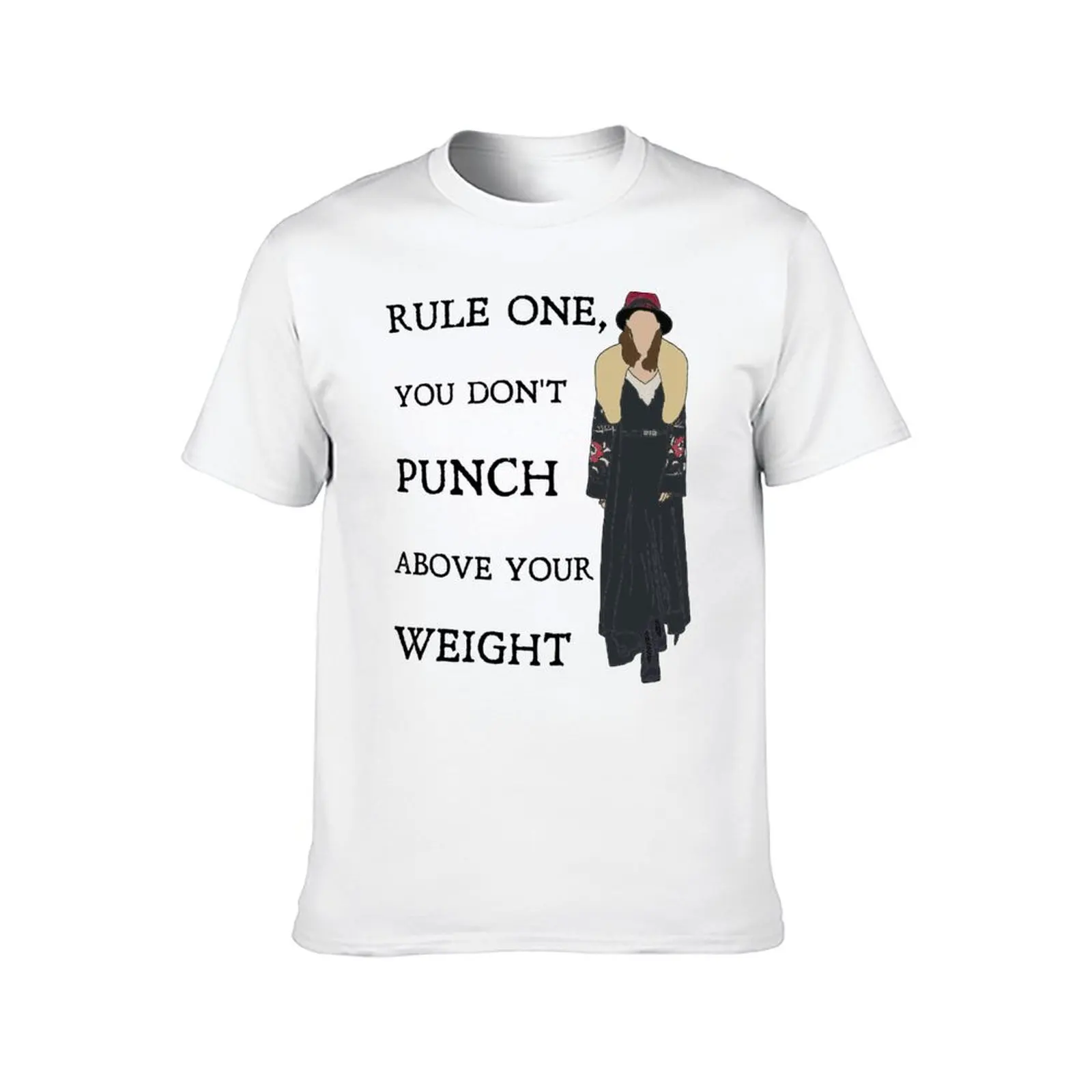 Polly Gray - Rule one, you don’t punch above your weight.: Peaky Blinders T-Shirt summer 2025 funny t shirts men