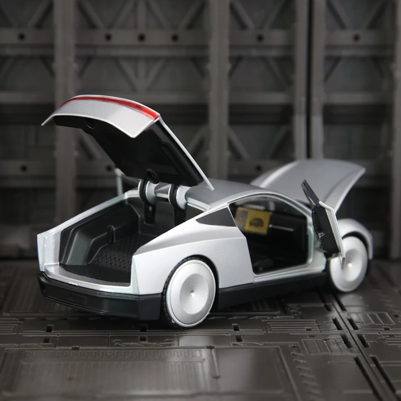 Colección de accesorios para coche modelo supercoche de aleación 1:32, puertas y capó de motor, el maletero se puede abrir