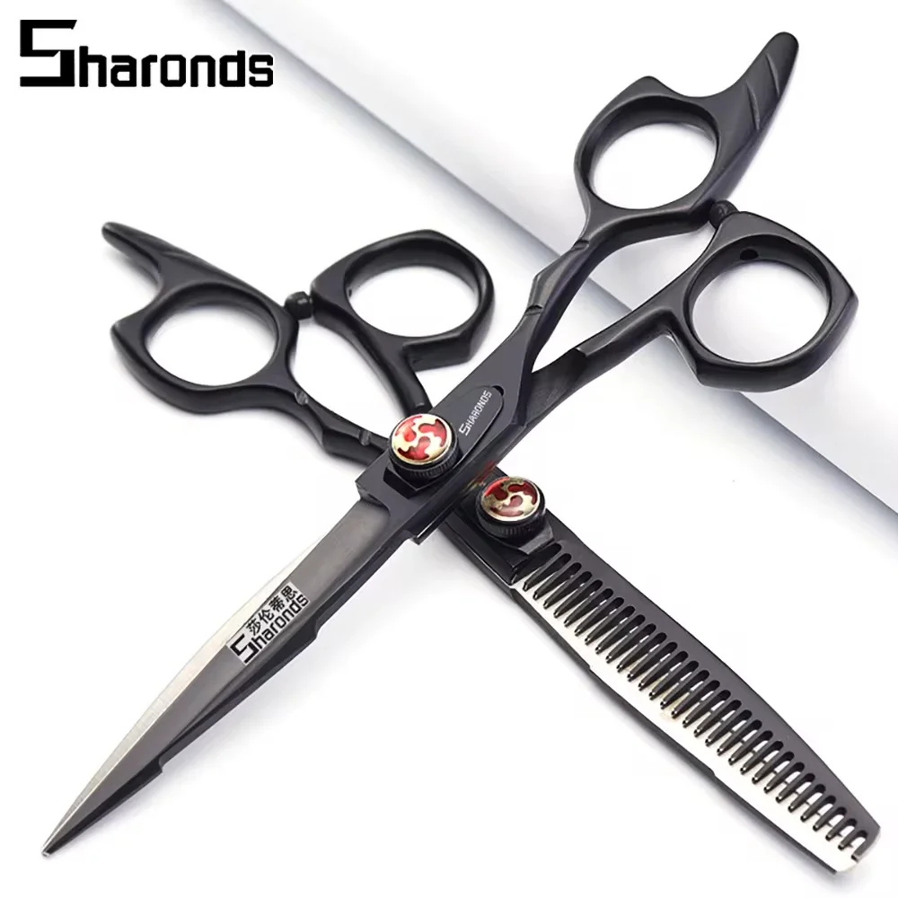 

SHARONDS Hairdressing Professional Scissors Barber Specificlied Shears Hairdresser Dedicated Thinning Clipper Hair Cutting Tools