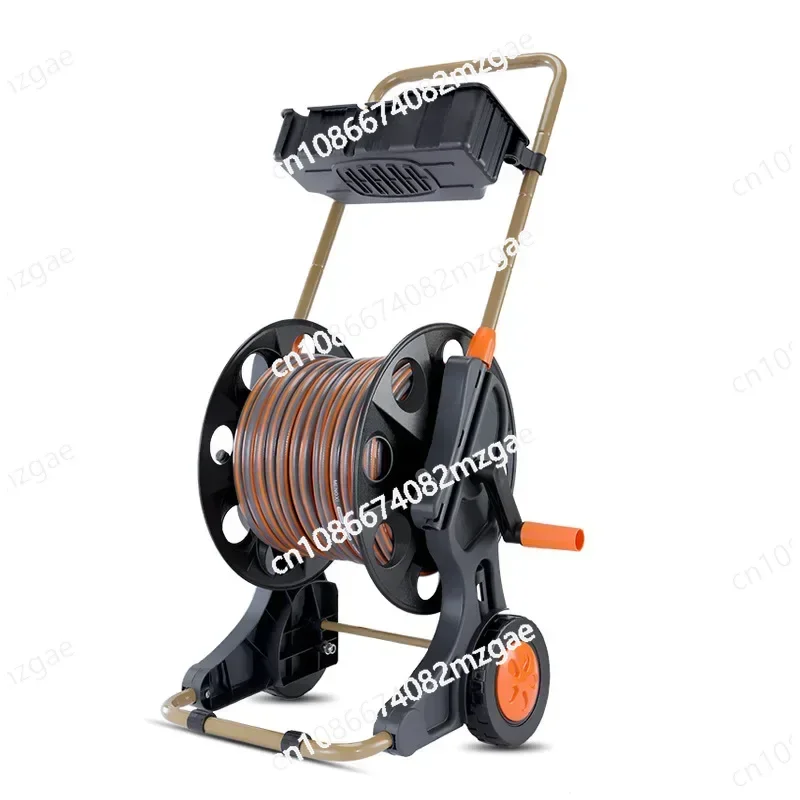 Garden sprinklers portable garden, steel metal Factory Wholesale Portable  Garden Hose Reel Carts