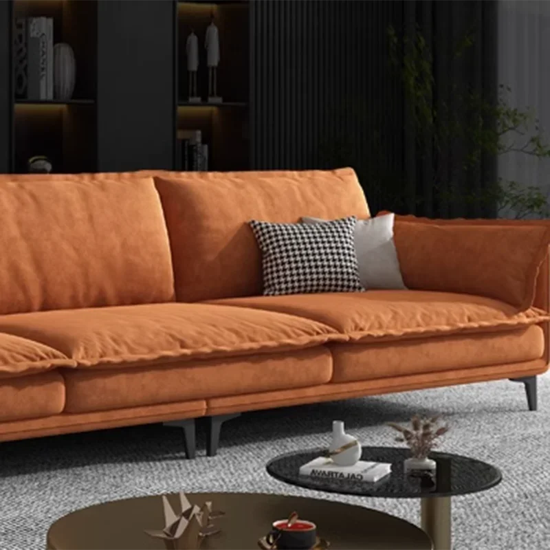 Nordic Luxury Two Seat Sofa Adults Sitting Room Velvet Minimalist Sofa Living Room Minimalist Mueble Office Furniture